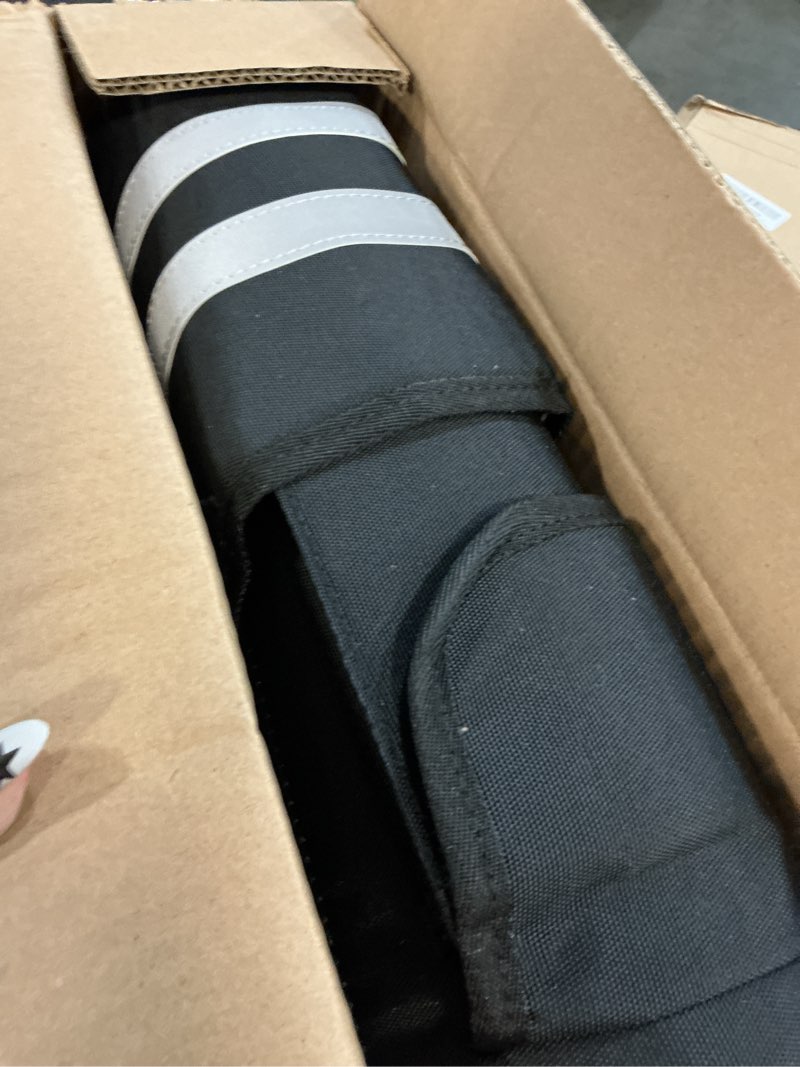 Condition photo showing Good Condition for tailgate bike pad for mid size trucks (51"–56") – fits tacoma, ranger, colorado – 5 bikes truck pad with reflective strips,thick protection,storage pocket,access window