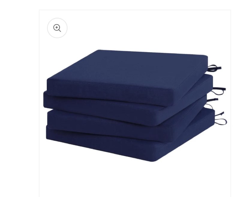 Pack  of 4)) Outdoor Chair Cushion Set Favoyard