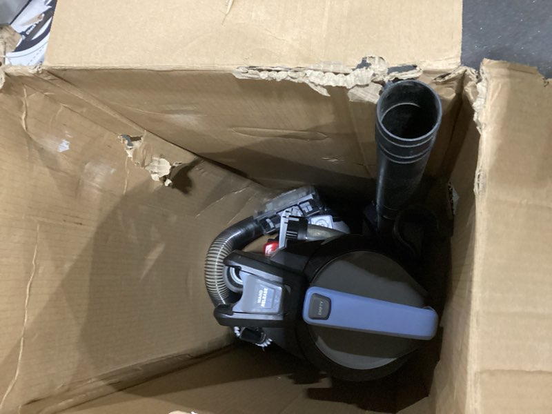 Condition photo showing As Is for bissell cleanview max tangle-free rewind pet hair vacuum with led headlights, tangle-free brush roll, automatic cord rewind, included pet tools, 4073l