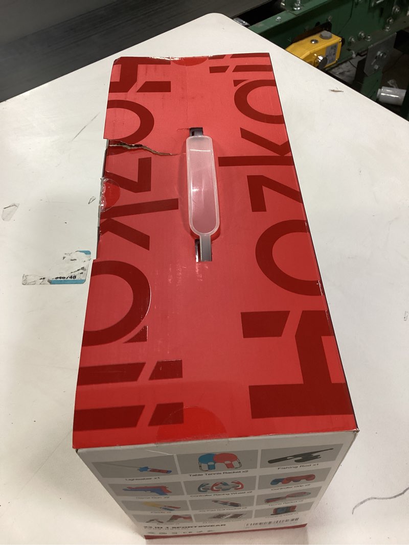 Condition photo showing New/Like New for Switch Sports Accessories Bundle - HOZKAII 22 in 1 Family Accessories Kit Pack for Nintendo Switch/OLED Sports Games with Charging Dock, Game Guns, Tennis Rackets, Golf Clubs, Wrist Bands & Leg Strap