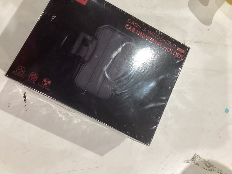 Condition photo showing Good Condition for Upgraded 3-in-1 Car Phone Holder Mount [Powerful Suction] Phone Mount for Car Dashboard Air Vent Windshield,for All iPhone Android Phone (Black)