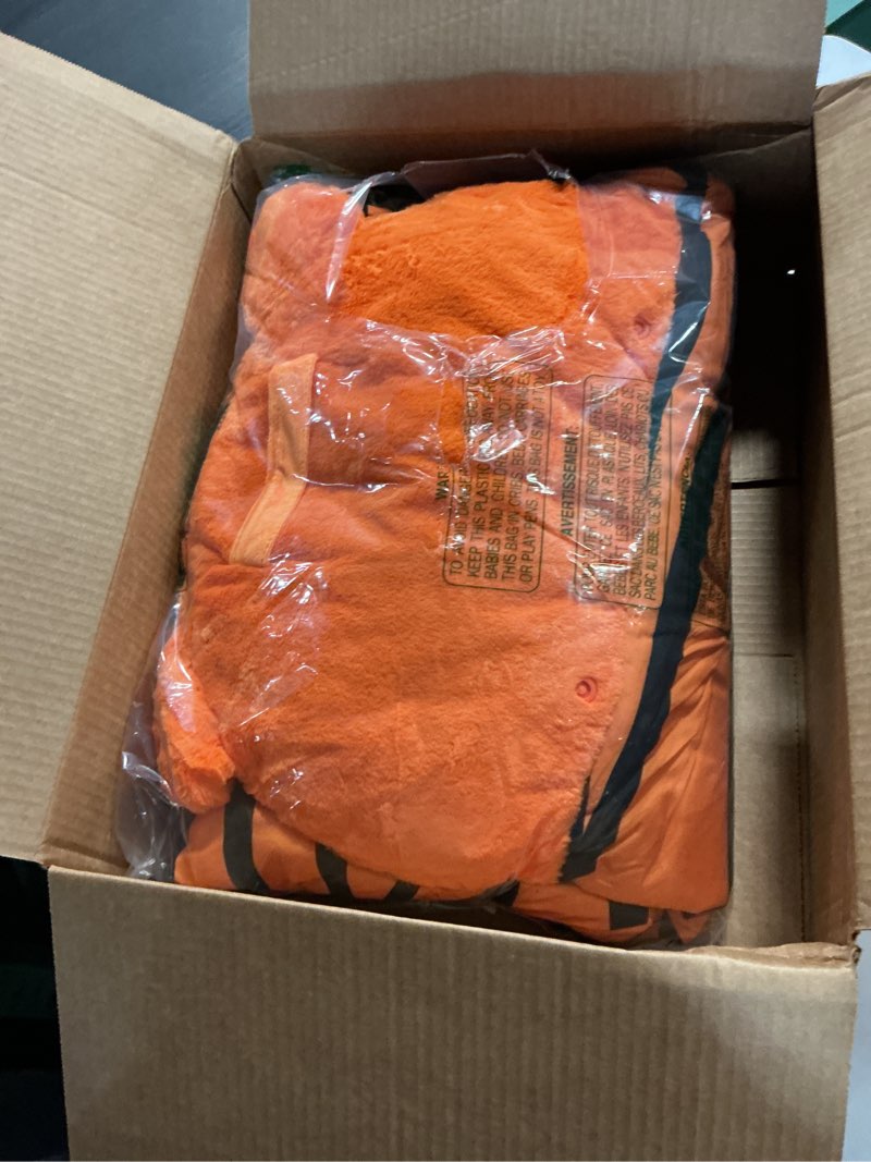 Condition photo showing Good Condition for Happy Nappers: Pillow & Sleepy Sack: Large - Tiger Tobi - 66 x 30, 2-in-1: Plush Animal Opens Into Sleeping Bag, Soft Play & Nap Character, Kids 3+ Large(Pack of 1)