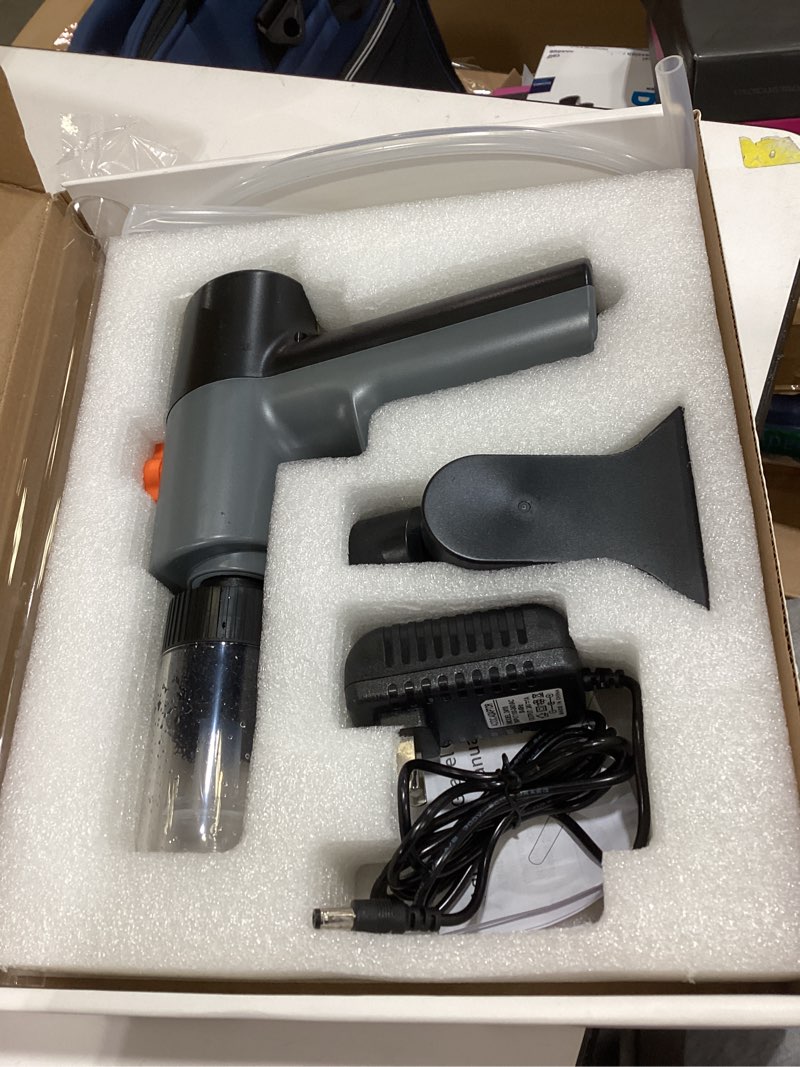 Condition photo showing As Is for Electric Aquarium Gravel Cleaner - High-Pressure Fish Tank Cleaner with Gravel Vacuum for Aquarium, 6-in-1 Multifunction Aquarium Vacuum Gravel Cleaner with Water Changer & Sand Filter