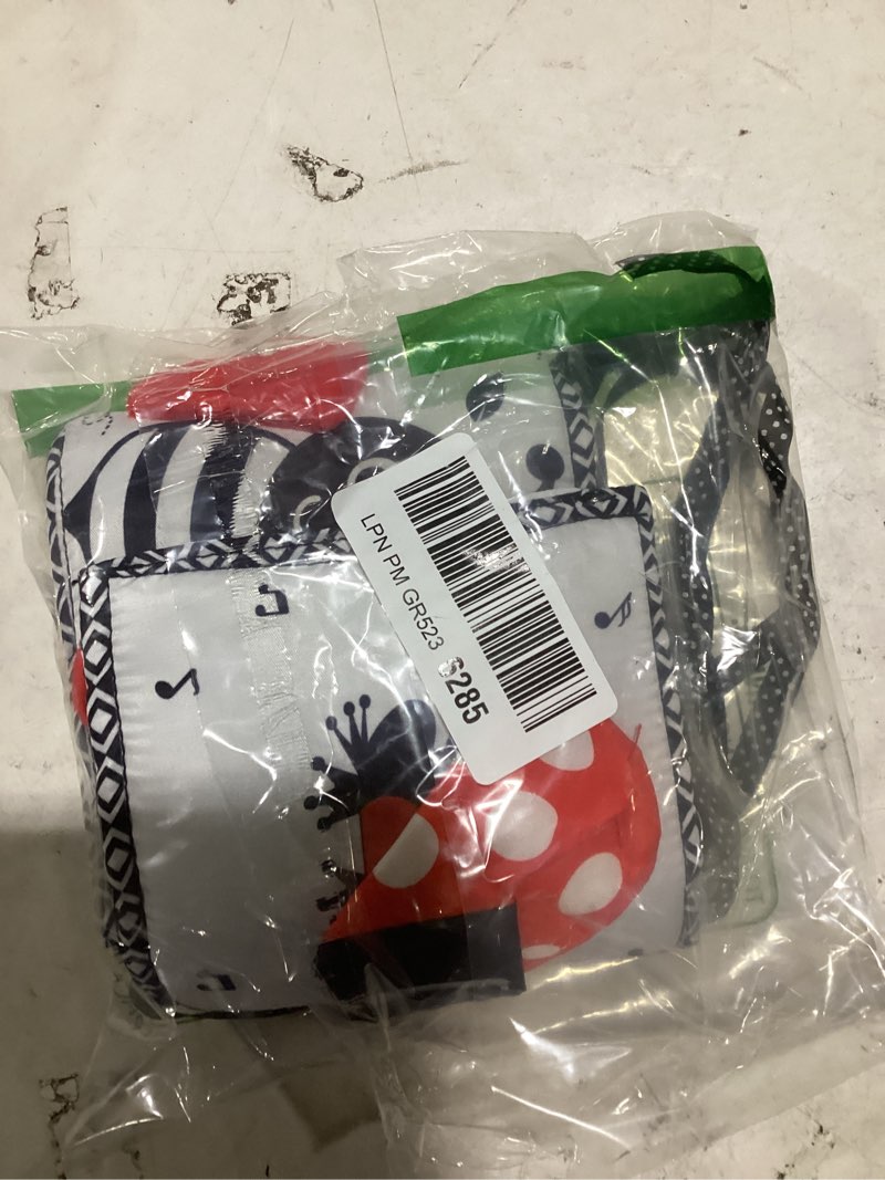 Condition photo showing Good Condition for black and white high contrast toys for baby 0-3 3-6 months infant tummy time soft book sensory musical toy 0-2-4-6 month babies brain development crinkle book mirror newborn easter basket stuffer 1 pcs wih mirror