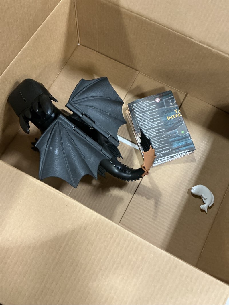 Condition photo showing Good Condition for DreamWorks Dragons How to Train Your Dragon, Tame & Train Interactive Toothless with 60 Sounds & Reactions, Kids Toys for Boys & Girls Ages 4 & up