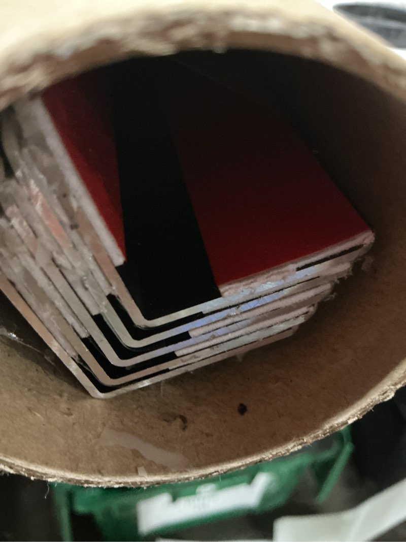 Condition photo showing Good Condition for 5pcs 57" L*1.42" W Aluminum Self-Adhesive Wall Corner Protectors, Wall Furniture Bumper, Safety Baby Proofing Corner Cushion Table Edge, Wide Coverage and Easy to Install - Black 5pcs-1.42"W*57"L-Black