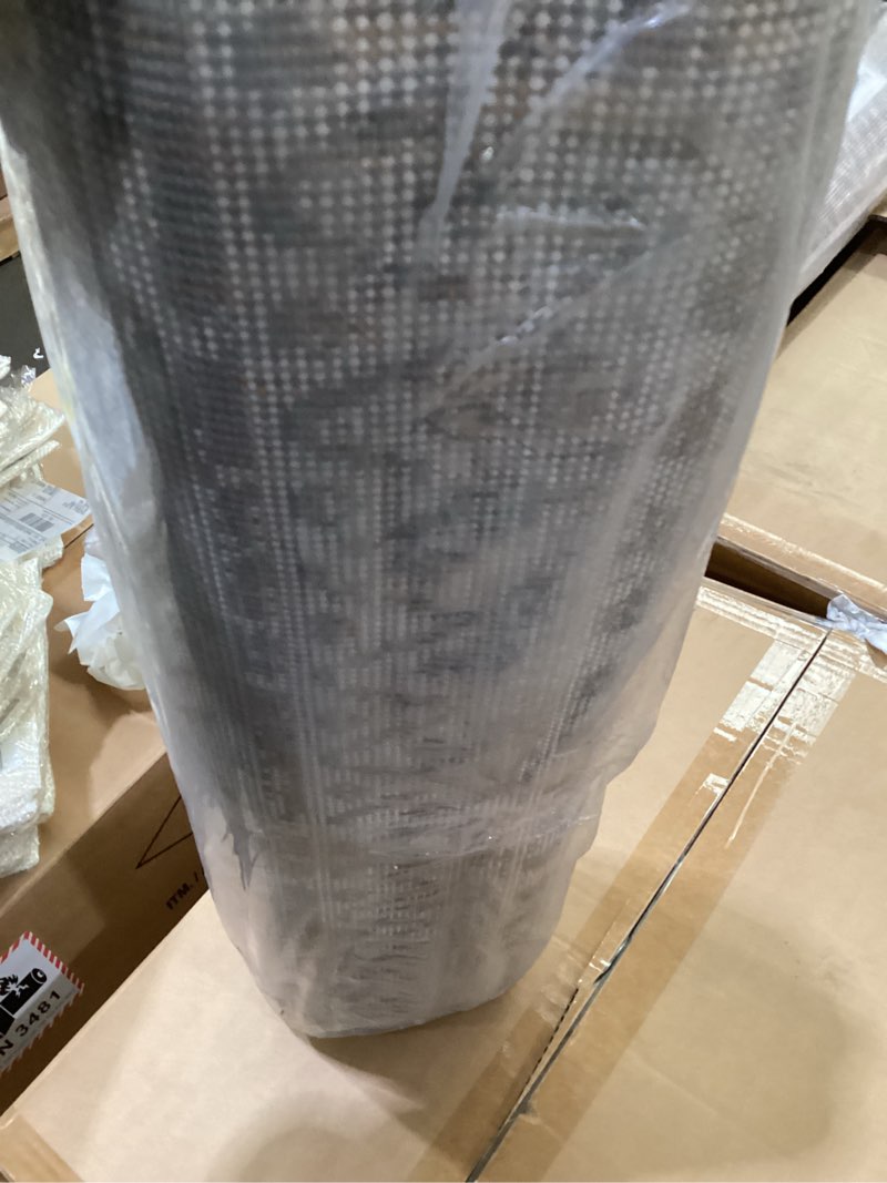 Condition photo showing New/Like New for Rugshop Geometric Boho Perfect for high Traffic Areas of Your Living Room,Bedroom,Home Office,Kitchen Runner Rug 2' x 10' Gray 2' x 10' Grey