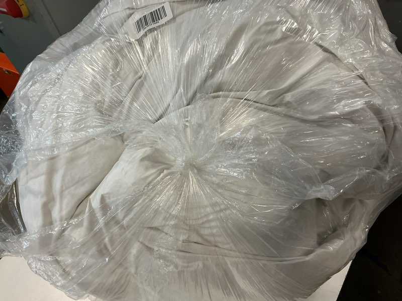 Condition photo showing Good Condition for premium featherbed mattress topper, king/cal king, white