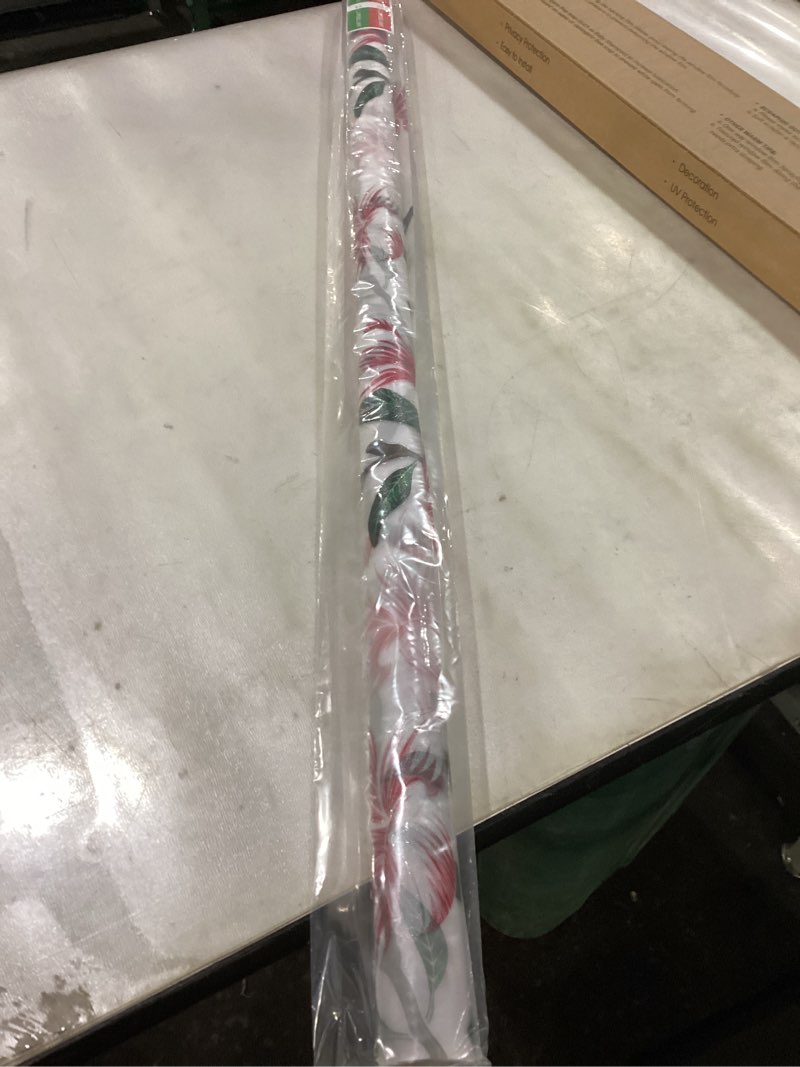 Condition photo showing New/Like New for Kromapolis Window Privacy Film, Stained Glass Sticker Floral Window Clings, Decorative Static Clings UV Blocking Colorful Decals, Removable Vinyl Covering Rainbow Magnolia Flowers, 24”x 78.7''  Actual product similar to stock photo!!!