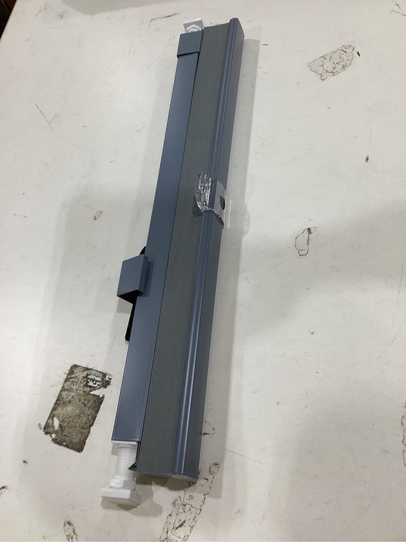 Condition photo showing Good Condition for lazblinds cordless cellular shades, no tools no drill blackout honeycomb shades pleated blinds for windows, 22.5'' w x 48'' h, dark grey blackout-dark grey 22 1/2'' w × 48'' h