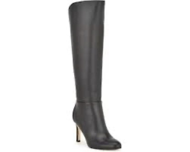 nine west women's sancha boot, black 002, 9.5