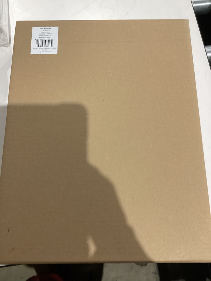 Condition photo showing New/Like New for GORILLA GRIP Laptop Lap Desk with Phone Holder, Pillow Cushion Desks Fit Laptops up to 15.6", Gifts for Home, Portable Travel Workstation, Tray Ledge Keep Computers in Place, Marble Pattern 16.5" x 11.8" Marble