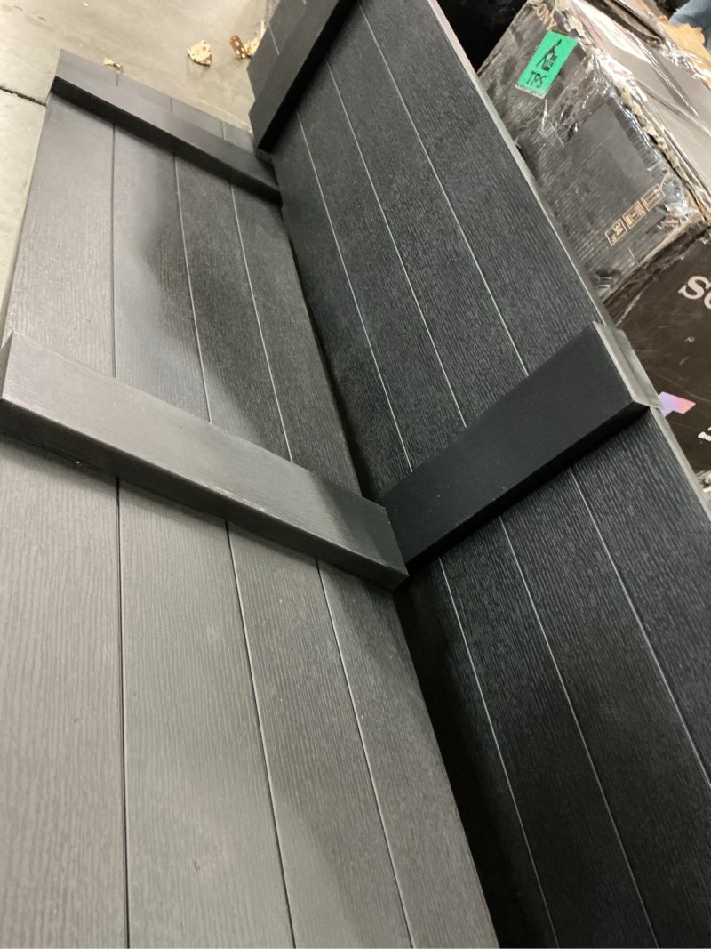 Condition photo showing New/Like New for Board & Batten Vinyl Shutters (1 Pair) | 14.5\"x75\" (4-Board)