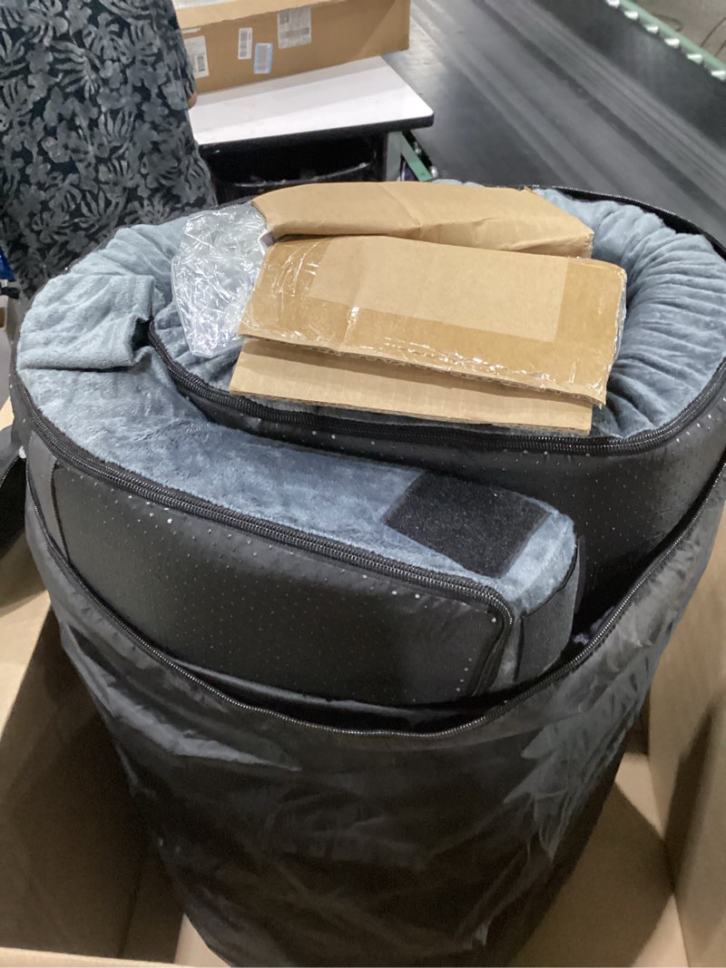 Condition photo showing Good Condition for cymula memory foam camping mattress pad, certipur-us sleeping mat, portable roll up mattress for adults, camping bed pads for sleepover, car bed with travel bag grey small single/cot-72x24x3 in