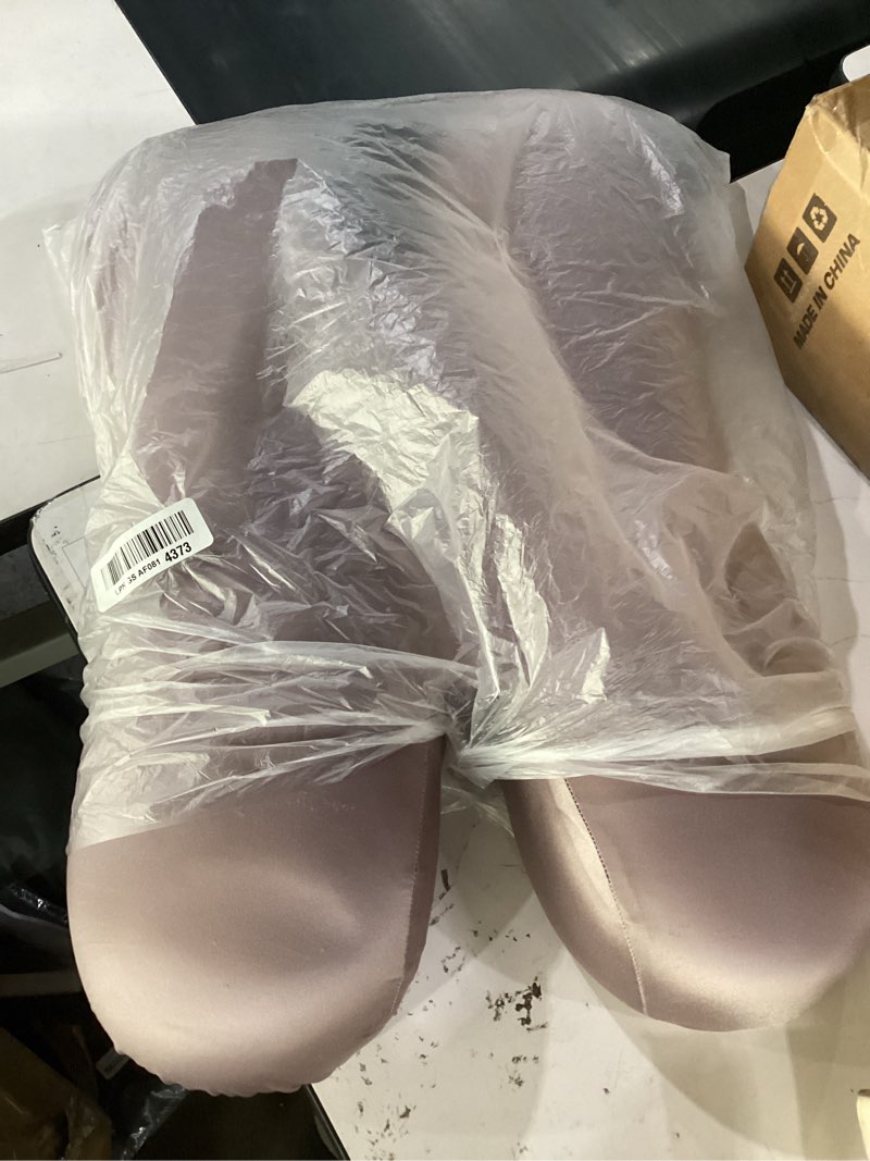 Condition photo showing Good Condition for h sleeper pillow for anti-wrinkle, cooling memory foam pillows for neck pain & breathing smoothly, silky satin anti-aging pillow with high low ergonomic design for back and side sleepers (purple-pink)