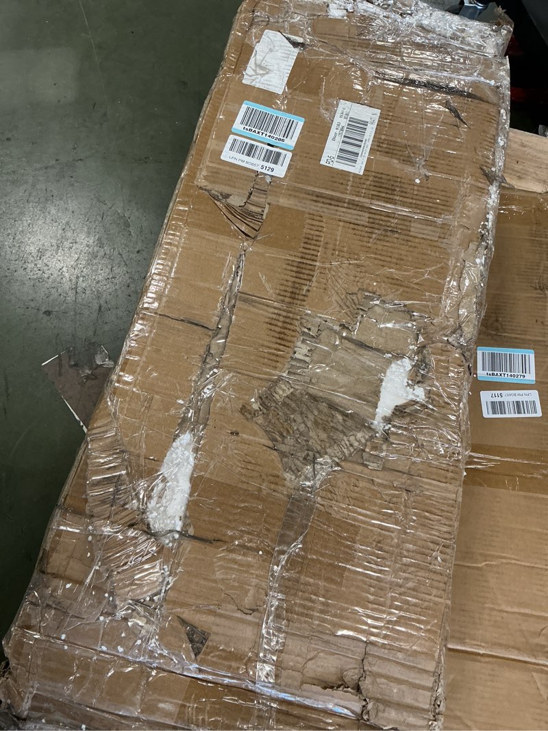 Condition photo showing As Is for EasyPAG Mail Organizer Countertop, Wood Literature Organizer with Adjustable Shelves, Student Classroom Mailbox for School, Desktop Paper Sorter for Office Home, 48 Compartments, Black/White 48 Slots Black/White