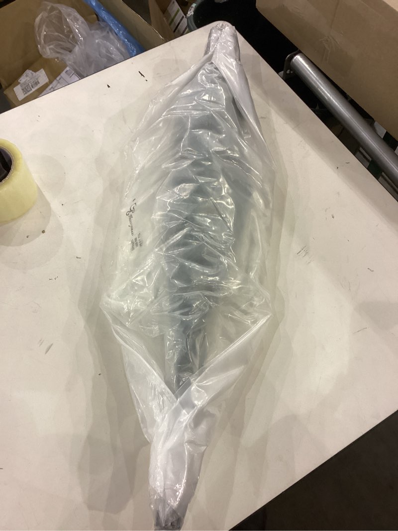 Condition photo showing New/Like New for 6 ft Artificial Christmas Tree with Snow Set Large Snow Flocked Christmas Green Tree with 35.3 Ounces Fluffy Cotton for Xmas Holiday Winter Home Office Party Decoration 2 6 ft