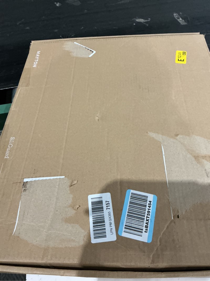 Condition photo showing New/Like New for siliguard car seat protector for child car seat, car seat protector for leather seats, non slip seat cover, 3mm silicone car seat mat, latch and isofix, rear and forward facing, baby toddler brown