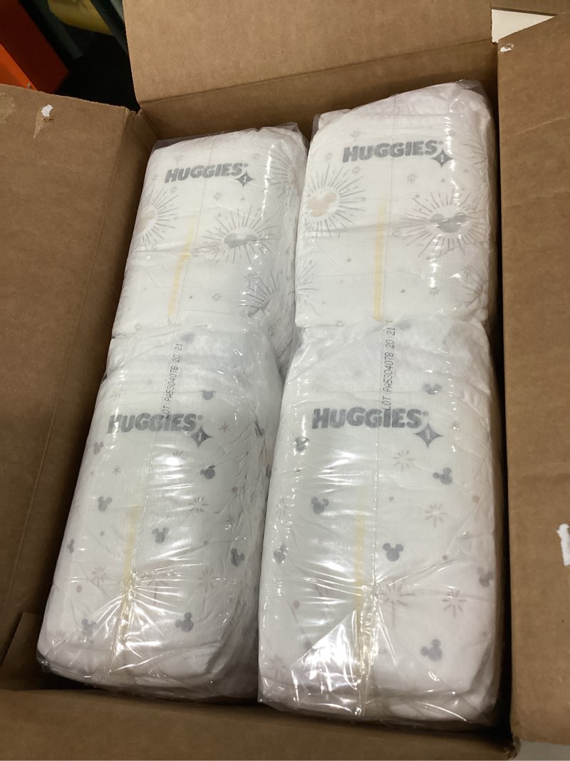 Condition photo showing Good Condition for huggies skin essentials luxury diapers - size 1 - 84ct