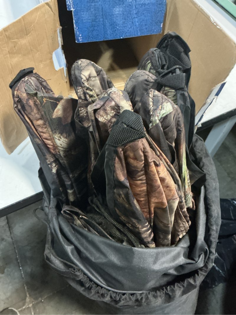 Condition photo showing Good Condition for ameristep silent brickhouse ground blind mossy oak break up