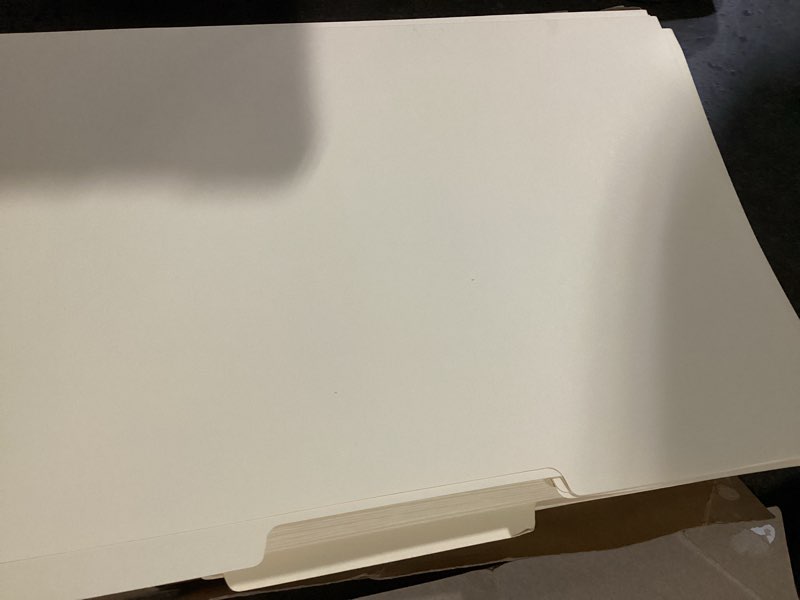 Condition photo showing Good Condition for office depot(r) brand file folders, 1/3 tab cut, legal size, 30% recycled, manila, pack of 100