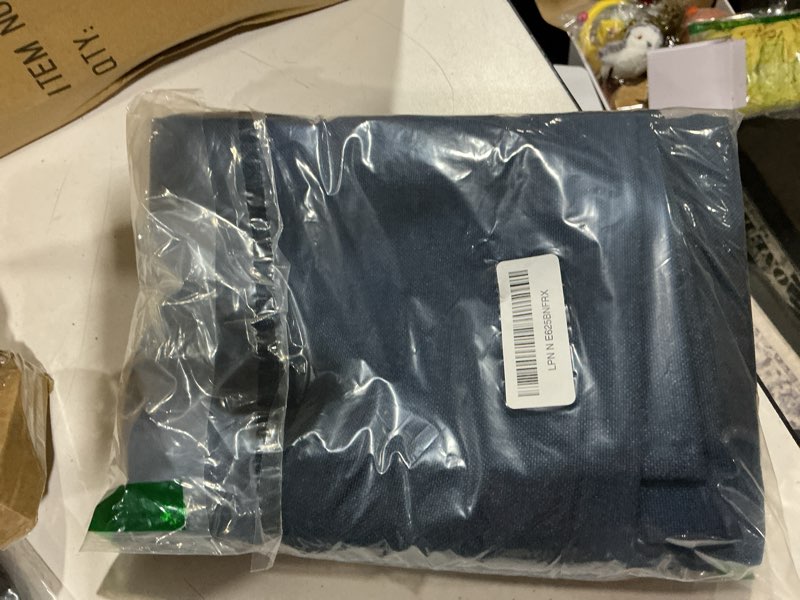Condition photo showing Good Condition for nanspring navy blue 100% blackout kitchen window curtains 36 inch length 2 panels thermal insulated small tier solid darkening cafe short curtain for farmhouse bathroom basement camper 30x36 30"w x 36"l (pack of 2) navy blue