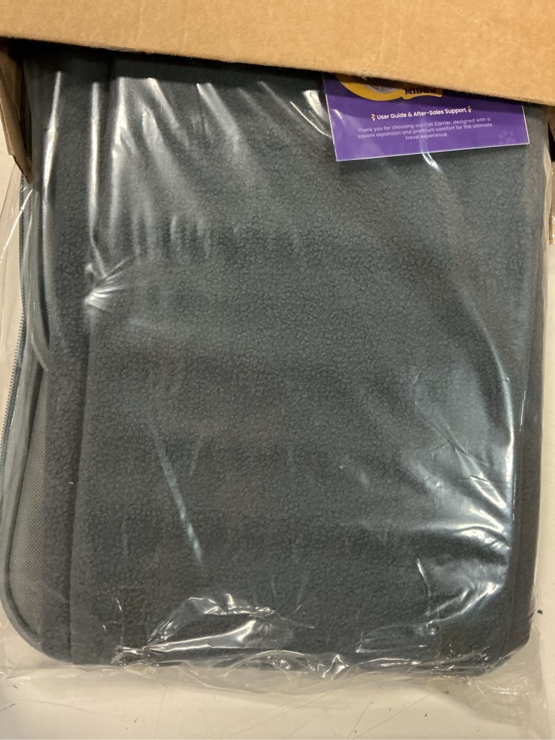 Condition photo showing Good Condition for midog cat carrier soft for small to medium-sized cats,up to 25 lbs, tsa airline approved soft sided pet carrier charcoal l(under 15 lbs)