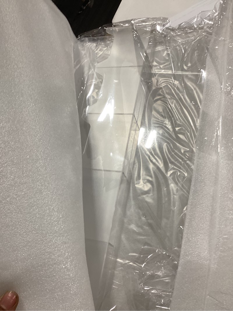 Condition photo showing Good Condition for eersida 10 pockets acrylic brochure pamphlet holder brochure display stand business tri fold multi slot holder rack wall mount clear pocket space saver for flyer literature menu advertise