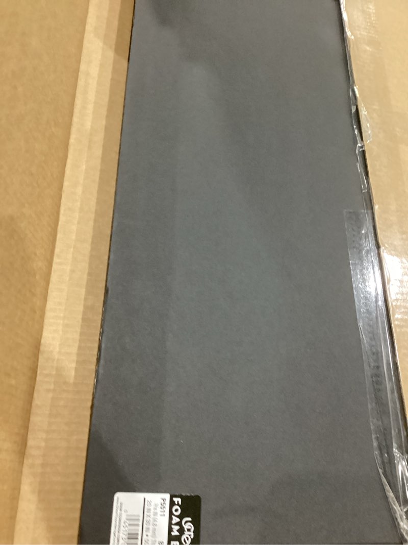 Condition photo showing Good Condition for UCreate Foam Board, Black-on-Black, 20" x 30", 10 Sheets 20" x 30", Black-on-Black