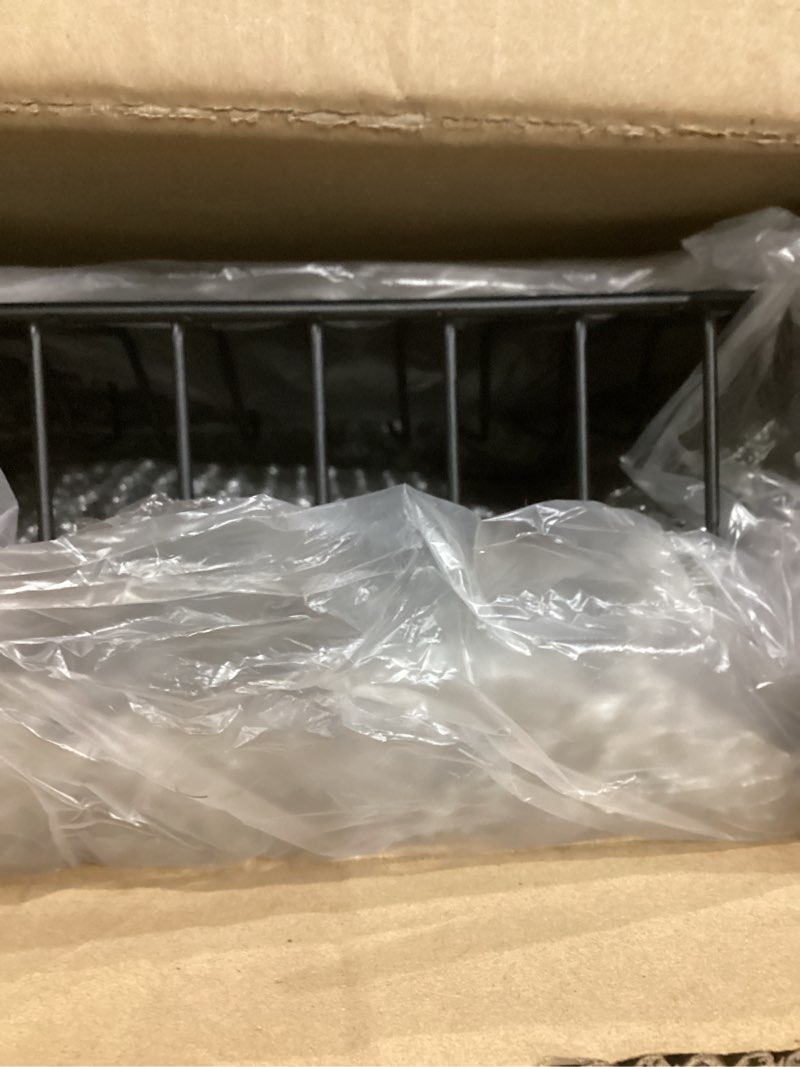 Condition photo showing Good Condition for Kmiectse Dish Drying Rack - Space-Saving Small Dish Rack for Kitchen Counter, Rust-Resistant Kitchen Drying Rack, Compact Dish Drainer Organizer with Utensil Holder for Home Kitchen, Black