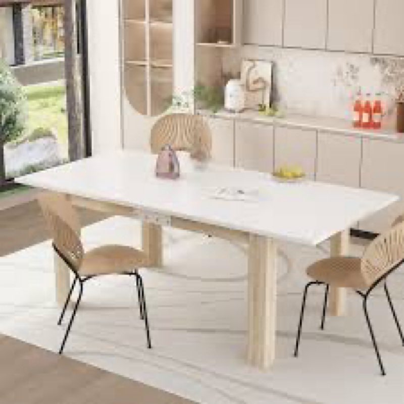 Carrier Four Leg Dining Table Basement INCOMPLETE 