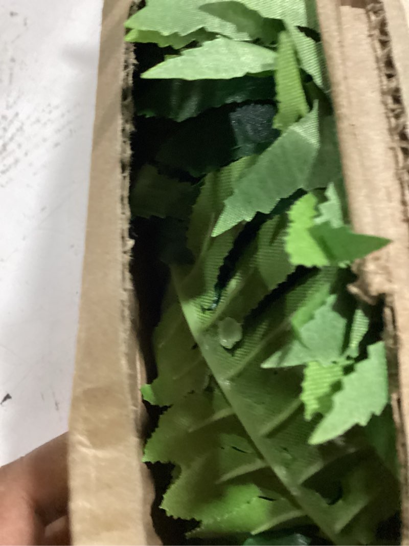 Condition photo showing As Is for senjie artificial boston fern 2 set 55 branches fake ferns for outdoors 32inch faux plant for home living room office decor 32" 2pcs- 55fronds