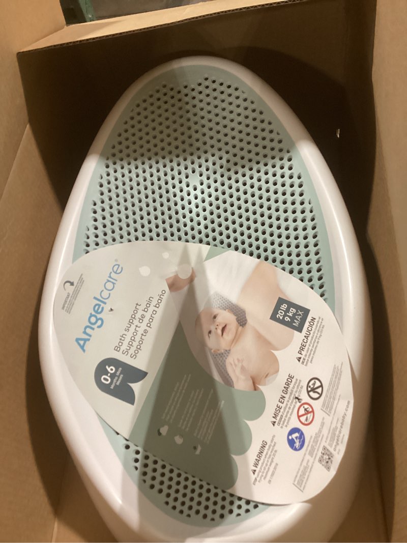 Condition photo showing Good Condition for Angelcare Baby Bath Support (Aqua) | Ideal for Babies Less Than 6 Months Old Bath Support Blue
