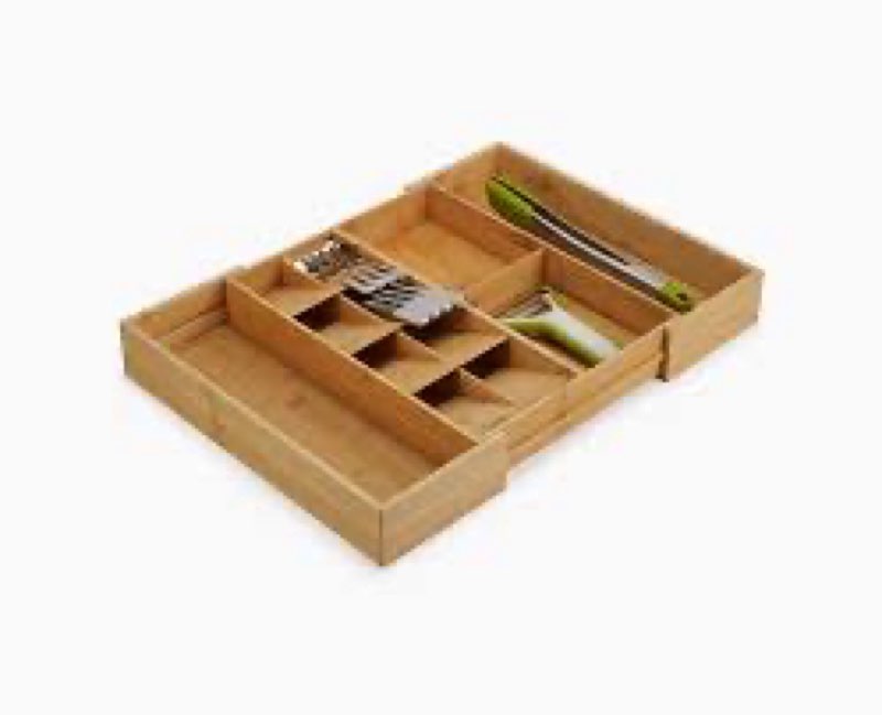 Joseph Joseph DrawerStore Expanding Silverware, Flatware, Utensil & Gadgets Organizer, Expandable