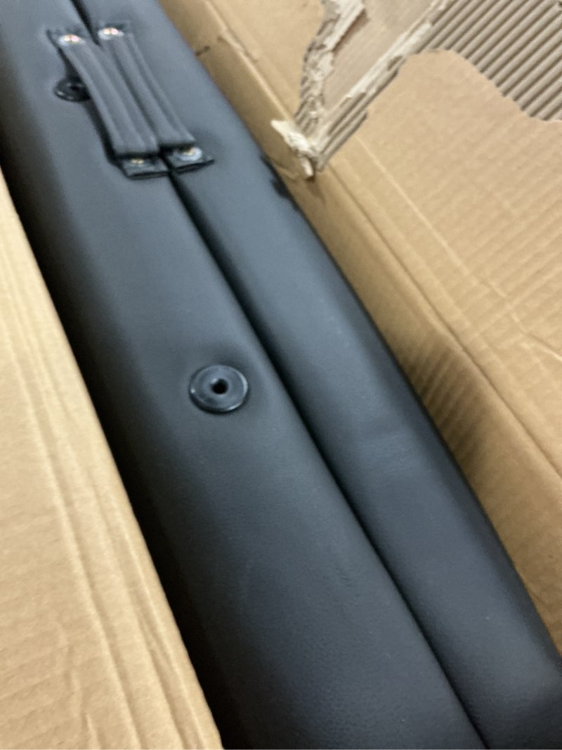 Condition photo showing Good Condition for civama Massage Table Massage Bed Portable, 29 LBs Light Weight 2 Section Foldable Tattoo Bed Facial Care Spa Lash Bed Height Adjustable Sturdy Wooden Frame with Accessories Carrying Bag, Black Black (Wood Leg)