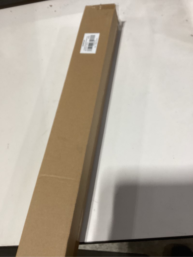 Condition photo showing As Is for LazBlinds Cordless French Door Blinds, No Drill Roll Up Zebra Blinds for Doors, Light Control Day and Night Sheer Shades for Front Door Patio Sidelight Glass Door, 26.8'' W x 70'' L, White White 26.8" W x 70" L(Fabric: 25" x 70" )