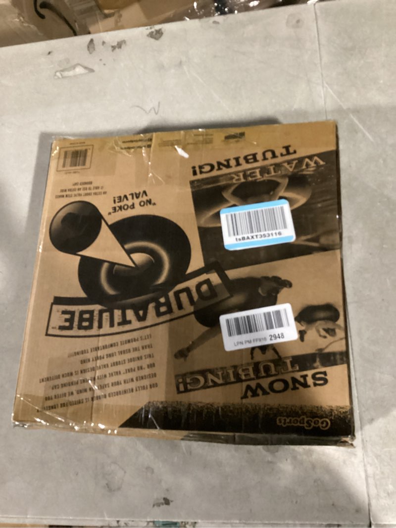 gosports duratube 44 inch heavy-duty tire tube, recreational snow & water tire tube - commercial gra