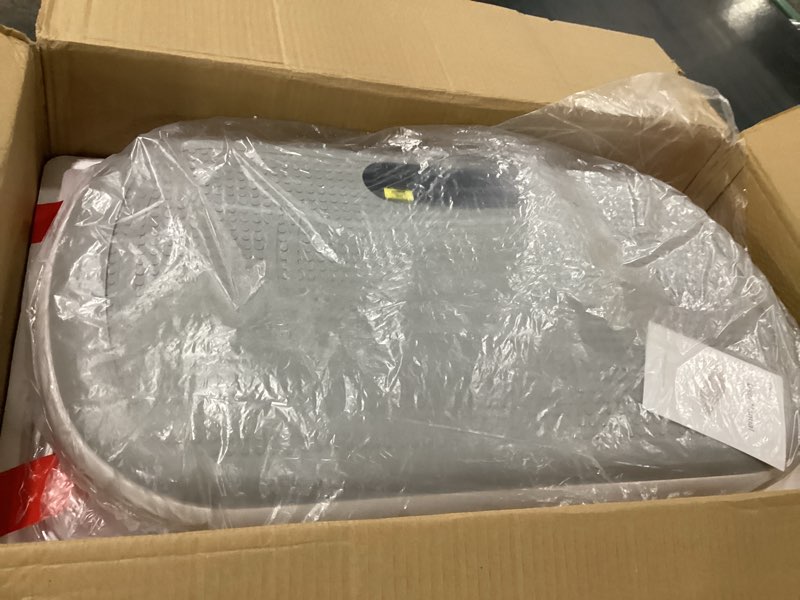 Condition photo showing New/Like New for merach vibration plate exercise machine, vibration plate 440 lbs capacity, bluetooth and silicone pedal, stimulate deep fat, vibration plate for lymphatic drainage, vibrating for weight loss white