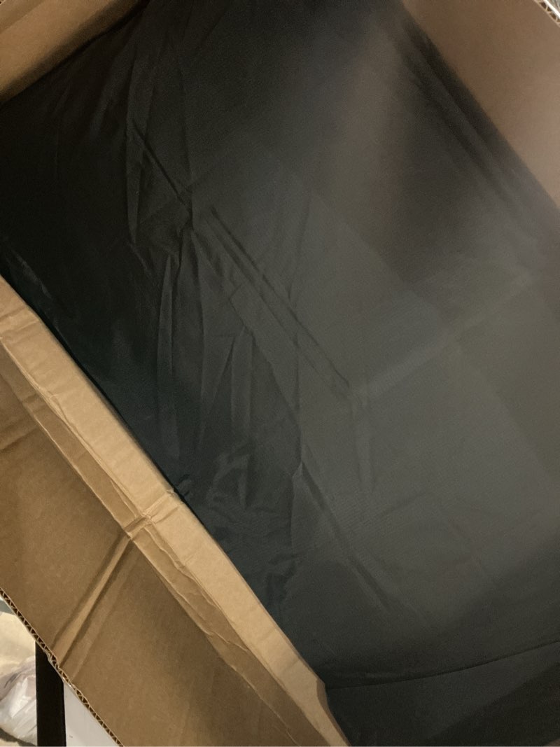Condition photo showing As Is for tesla model y camping mattress pad, 3 inch memory foam sleeping pad foldable mattress for suv car bed conversion, portable foam pad for road trips and travel