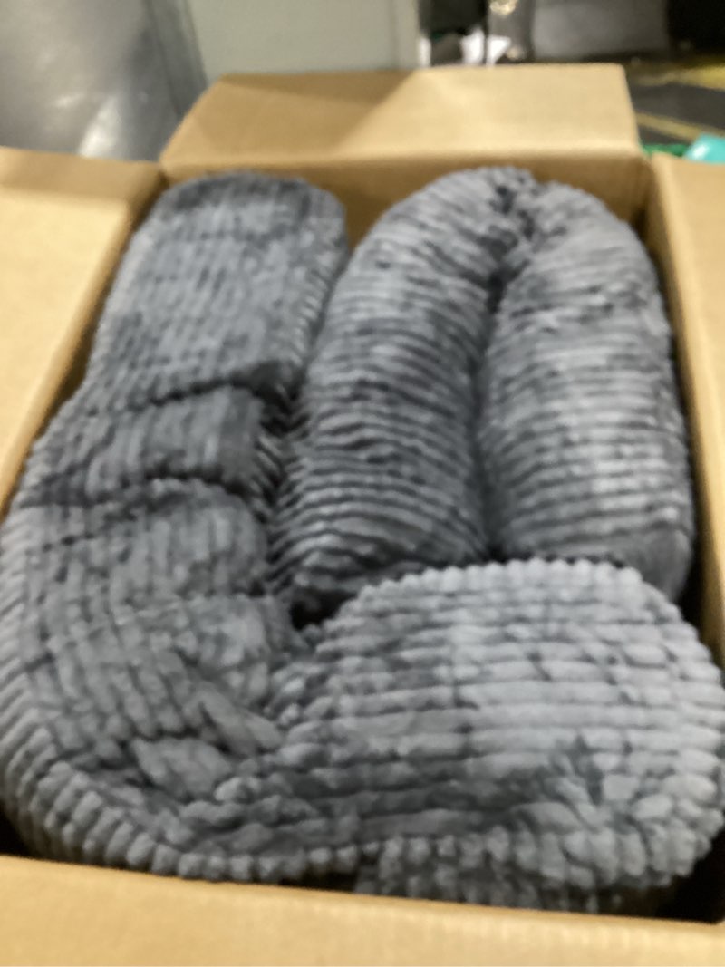 Condition photo showing Good Condition for TFK Folding Sofa Bed, Folding Chair Bed with Pillow, Convertible Lazy Sofa Bed with High-Density Support Foam, Fold Out Chair for Small Spaces Living Room Bedroom, Dark Grey Dark Grey Single