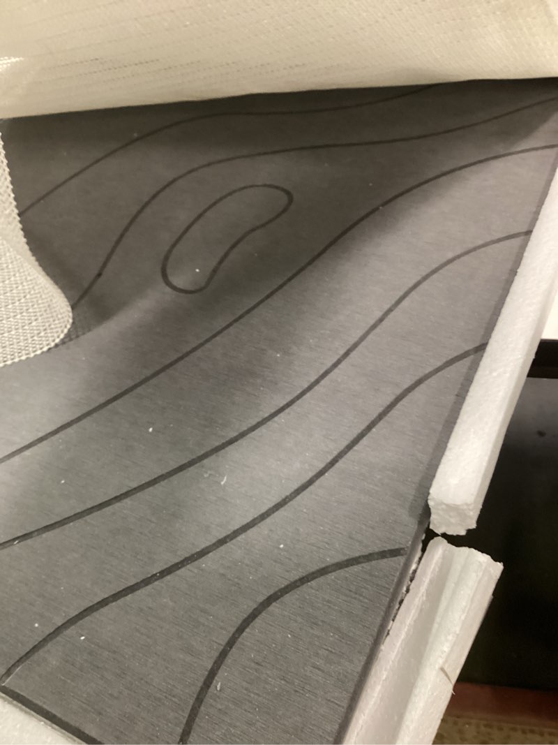 Condition photo showing New/Like New for Stone Bath Mat, 20"x30" Large Size Diatomite Fast Drying Non Slip Stone Shower Mat, Super Absorbent for Bathroom & Kitchen, Multi-Use as Pet Mat, Easy to Clean, Gray Style 01-gray 20"x30"