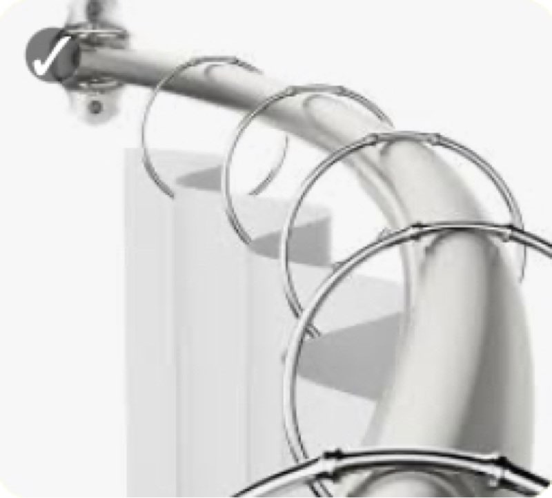 Assorted curtain rods,Shower curtain rods,Shower handles