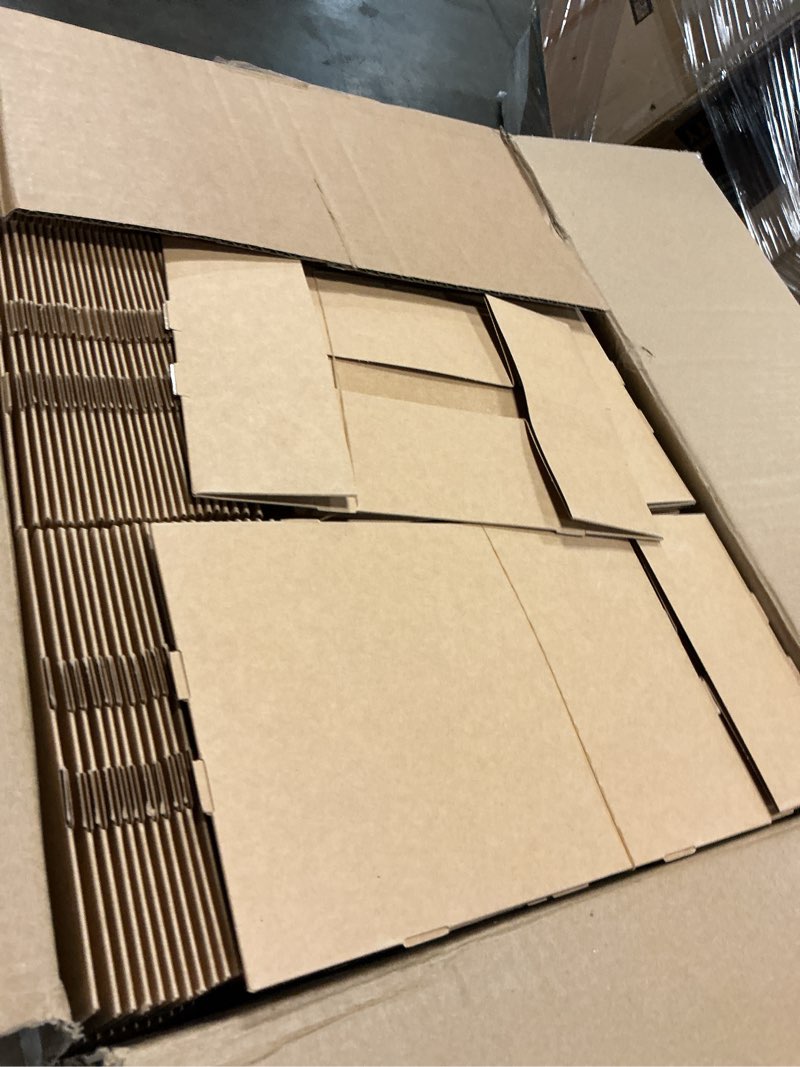 Condition photo showing Good Condition for Paperboard Kraft Food Trays 4 Corner Pop up Food Tray Disposable Foldable Cardboard Movie Night Snack Party Container Box for Holding Drink at Stadiums or Theaters(100 Pieces)