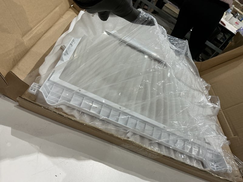 Condition photo showing Good Condition for monst w10276348, wpw10276348, w10276344, 2309524, 2312014 glass shelf compatible with whirlpool, kenmore, maytag, amana, crosley, etc, refrigerator (some models), part number : ap6018411, ps11751713