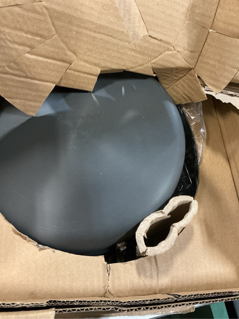 Condition photo showing As Is for Calphalon 10-Piece Non-Stick Kitchen Cookware Set Black Pots & Pans with Stay-Cool Stainless Steel Handles Hard-Anodized Aluminum for Even Heating 10-Piece Set