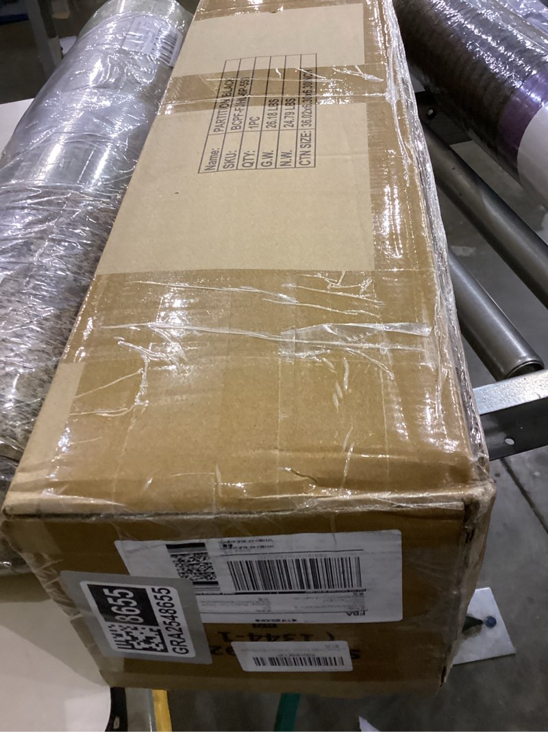 Condition photo showing New/Like New for Room Divider Portable 132'' Partition Room Dividers and Folding Privacy Screens 6 Panel Wall Divider for Room Separation, Freestanding Fabric Room Divider Panel with Wheels for Home Office Hospital