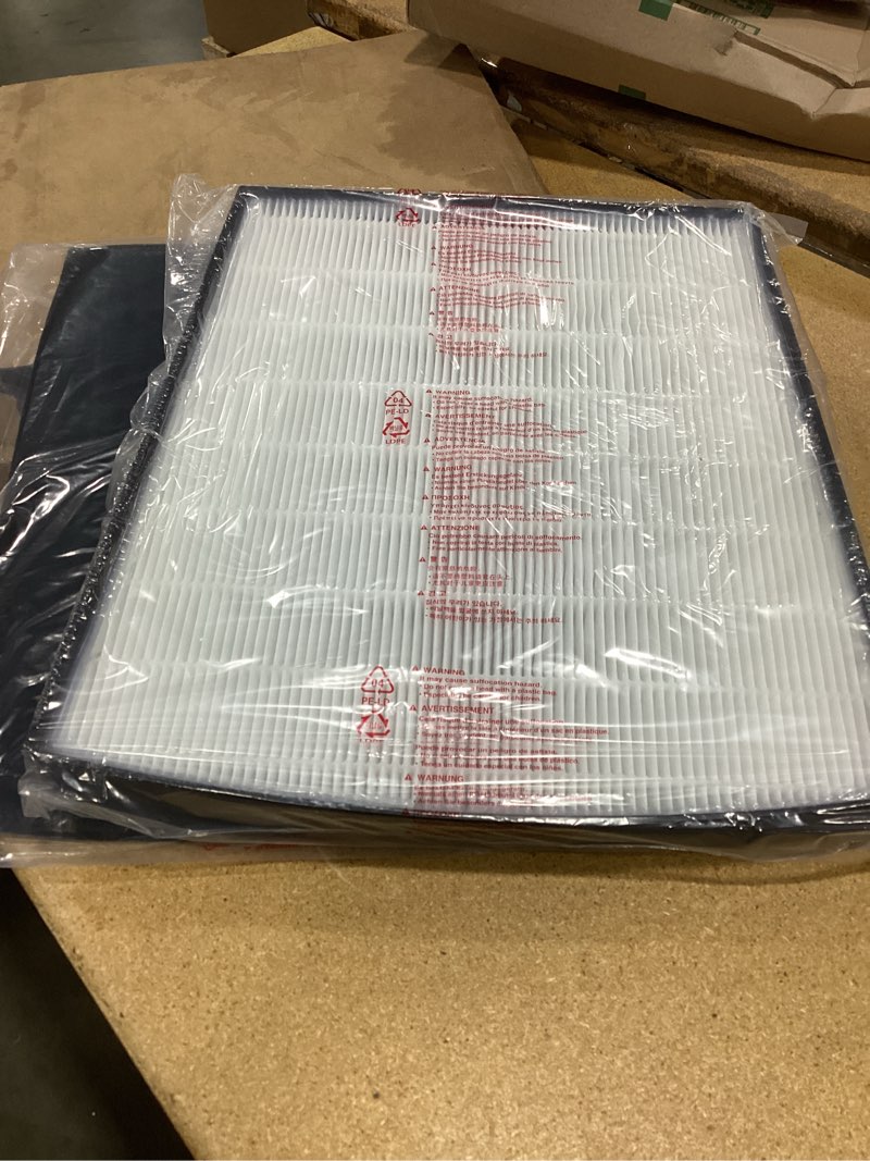 Condition photo showing New/Like New for hp800 filter replacement compatible with hunter hp800 / h-hf800-vp/h-pf800 air purifie, 1 h13 h-epa filter + 4 x activated carbon, used for kitchen,living room,bedroom,