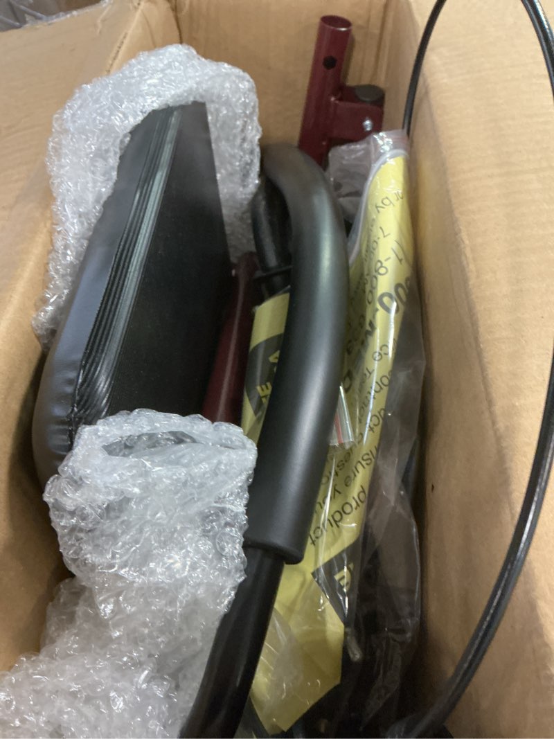 Condition photo showing Good Condition for Medline Steel Rollator Walker  Folding Rolling Walker  6  Wheels  350lb Weight Capacity  Burgundy Red Frame