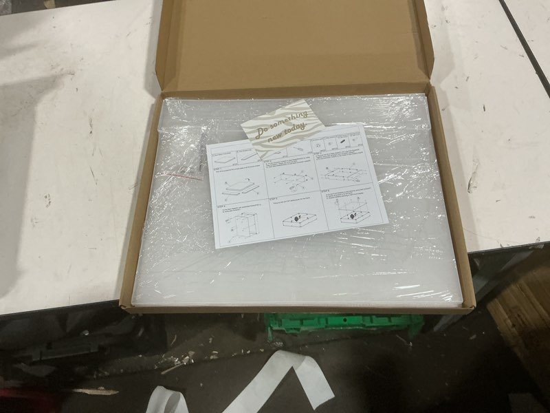Condition photo showing Good Condition for 16x20 acrylic shadow box, assemble display case, diy tabletop/wall mount display frame, all clear memory box for dried flowers/kids room/birthday/wedding(16x20x3”, assemble frame) 16x20", assembly frame