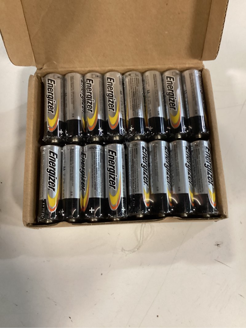 Condition photo showing New/Like New for energizer aa batteries alkaline power, 32 count alkaline double a battery pack